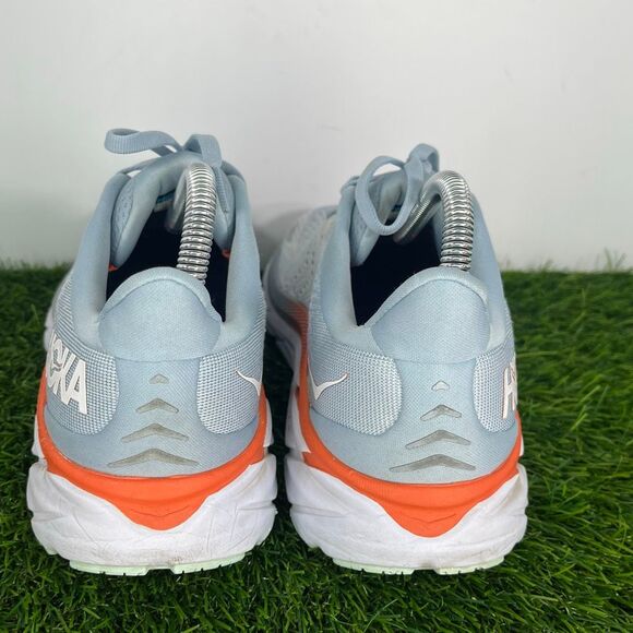 HOKA Women's Clifton 8 Running Shoe, Blue Fog  size 7.5 - Picture 4 of 10